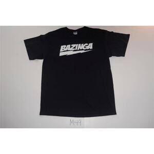 Bazinga Big Bang Theory TShirt Size Large Gilban - 0214M49